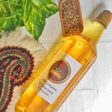 روغن ارده کنجد ایرانی تازه یک لیتری داهمان با نشان کیفیت (درب آرام ریز)