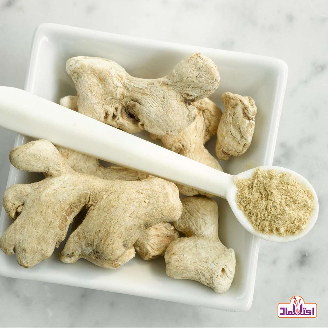 پودر زنجبیل اعلا سابیده 100 گرمی اعتماد خالص و خوش عطر