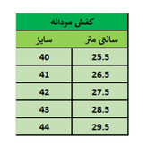 کفش مردانه رسمی بندی مدل سبلان رنگ مشکی