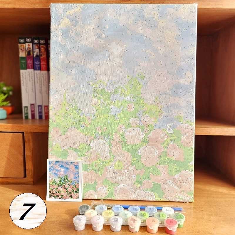 بوم نقاشی شماره دار سایز 30 در 40 سانتی متر