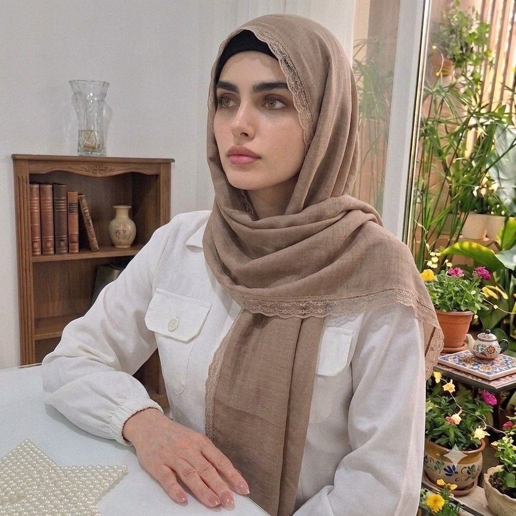شال مشکی وال اسلپ مشکی و سرمه ای و نسکافه ای
