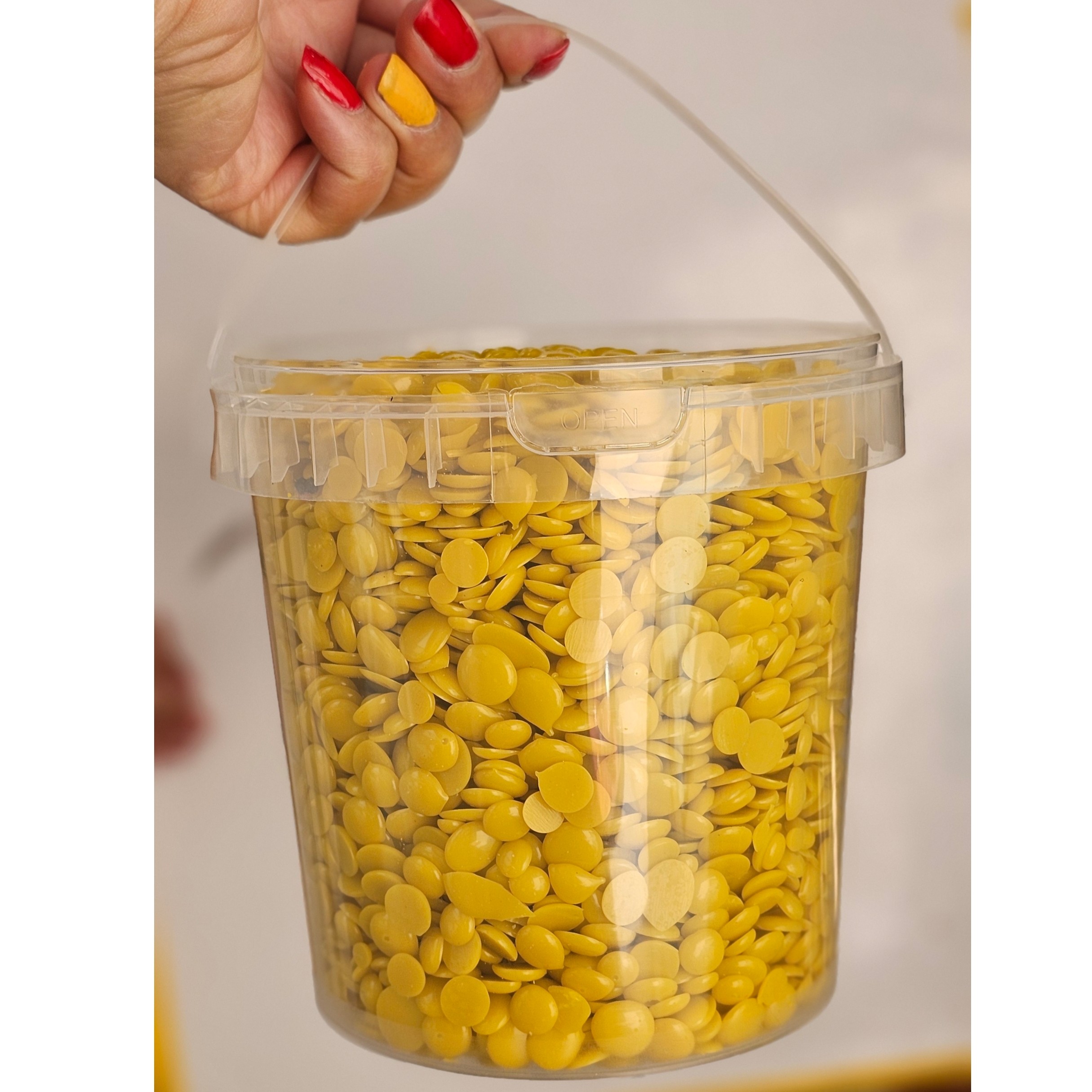 وکس مرواریدی ژله ای 900 گرمی با کیفیت و انعطاف بالا