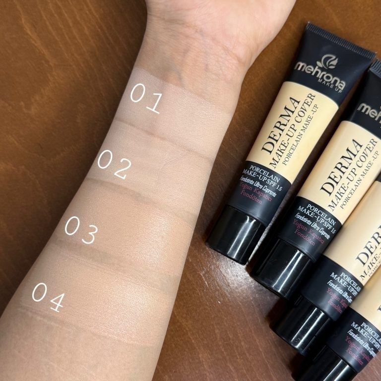 کرم تیوپی مهرونا مدل Derma Make-Up Cover SPF15