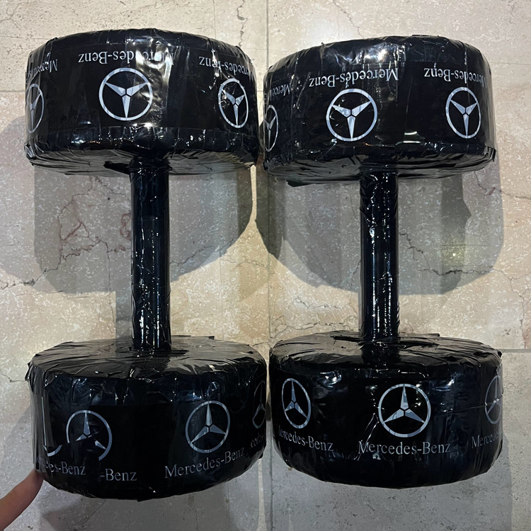 دمبل 5کیلو بسته 2عددی جمعا 10کیلو (پس کرایه)