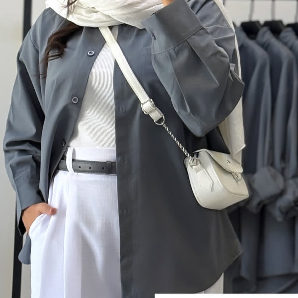 شومیز زنانه بیسیک تترون درجه یک وارداتی دارای رنگبندی و سایزبندی