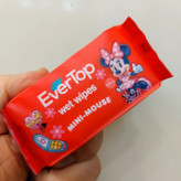 دستمال مرطوب مینی 8 عددی فانتزی اقتصادی برند EverTop