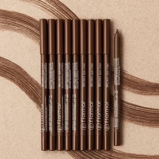مداد چشم قهوه ای فلورمار برند flormar