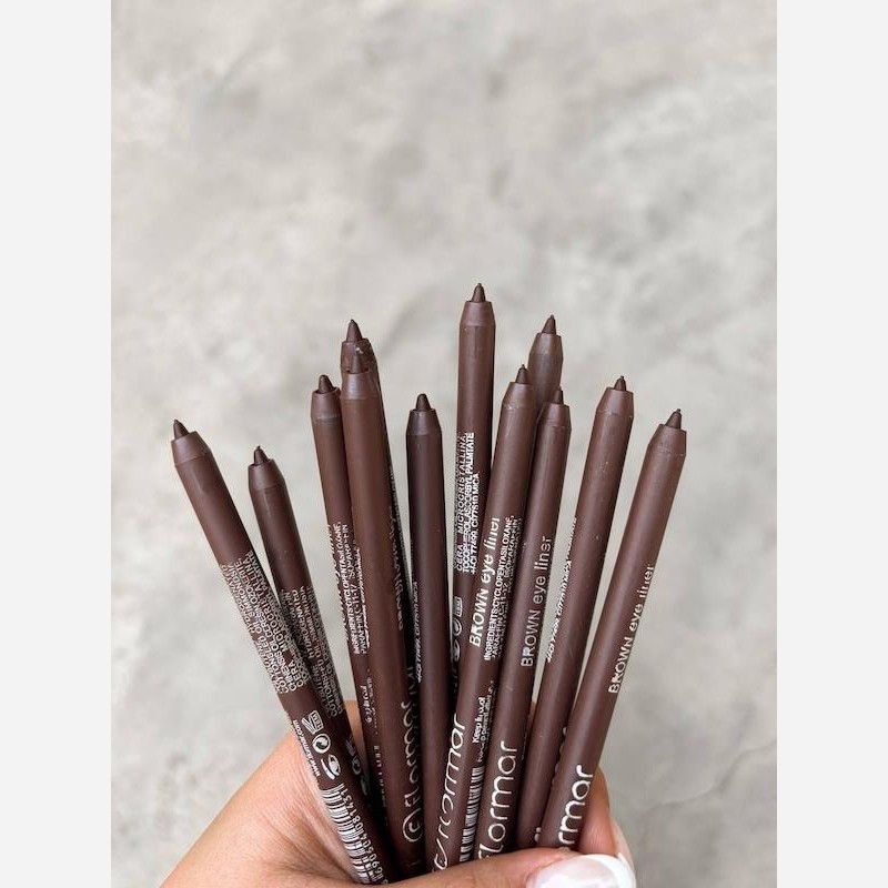مداد چشم قهوه ای فلورمار برند flormar
