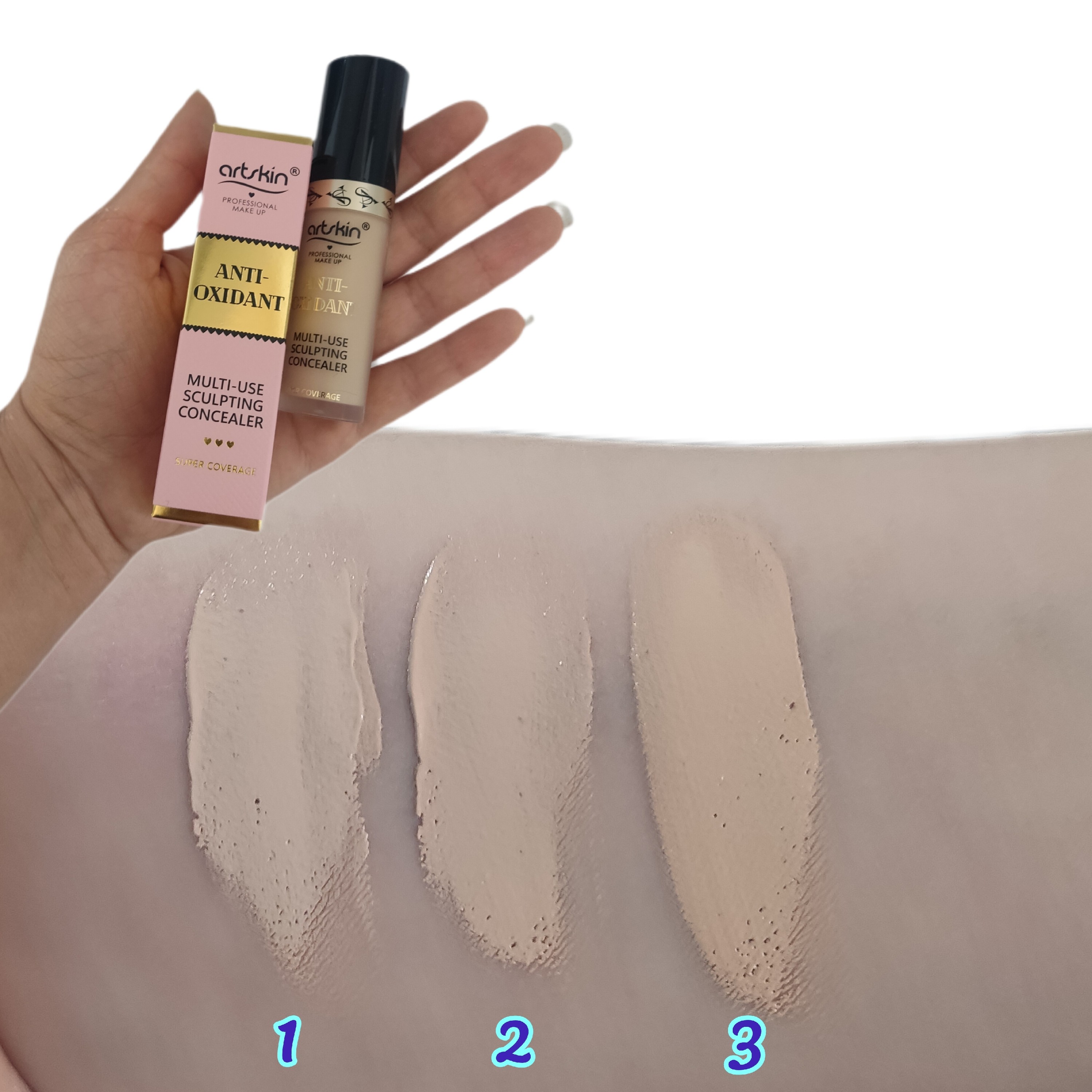 کانسیلر مایع آرت اسکین مدل ANTI-OXIDANT حجم 13 گرم