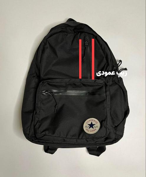 کوله پشتی دخترانه مدل کانورس مناسب مدرسه و دانشگاه سایز 40 در 32