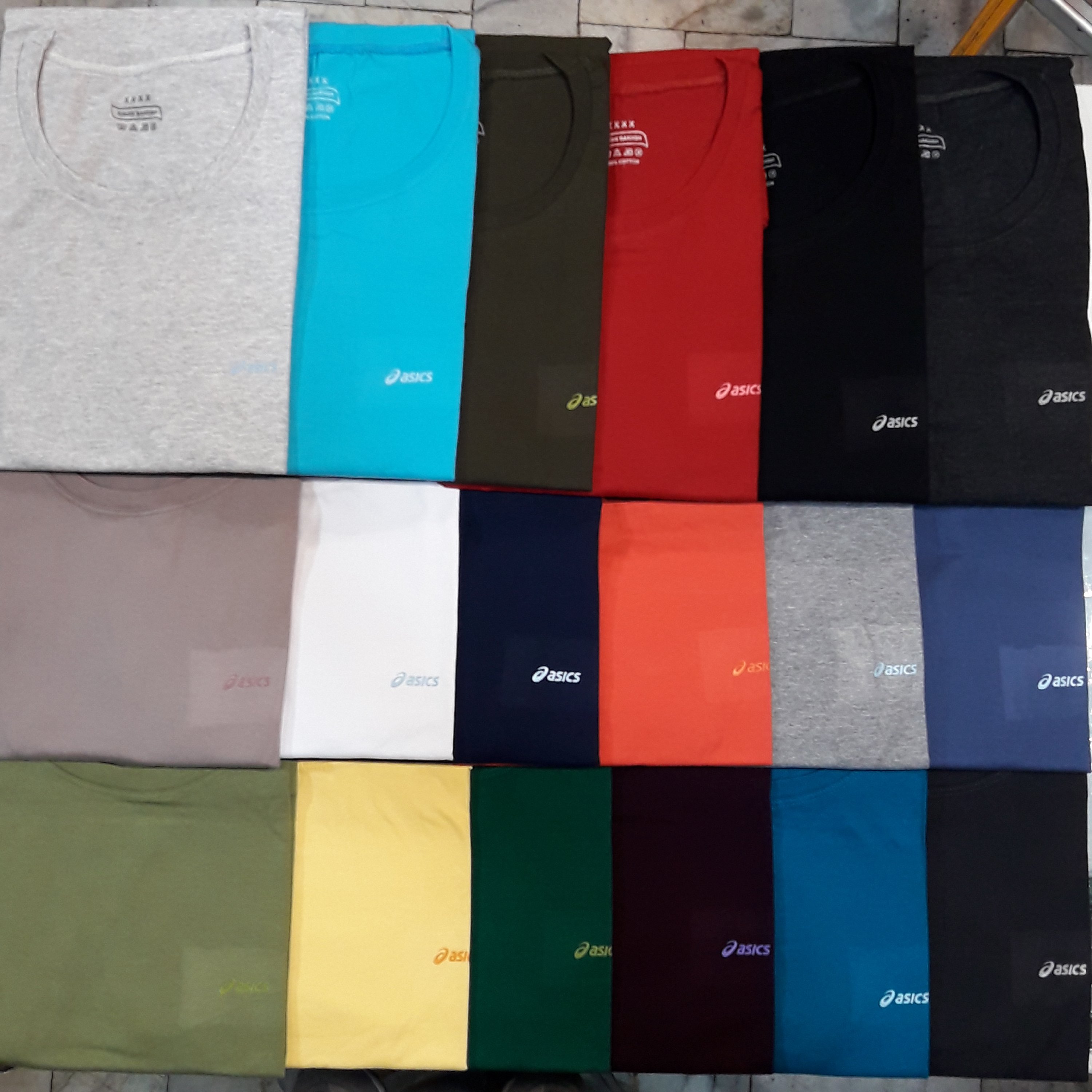 تیشرت 4XL یقه گرد روانبخش شوقی نخ سوپر سایز بزرگ خنک ساده