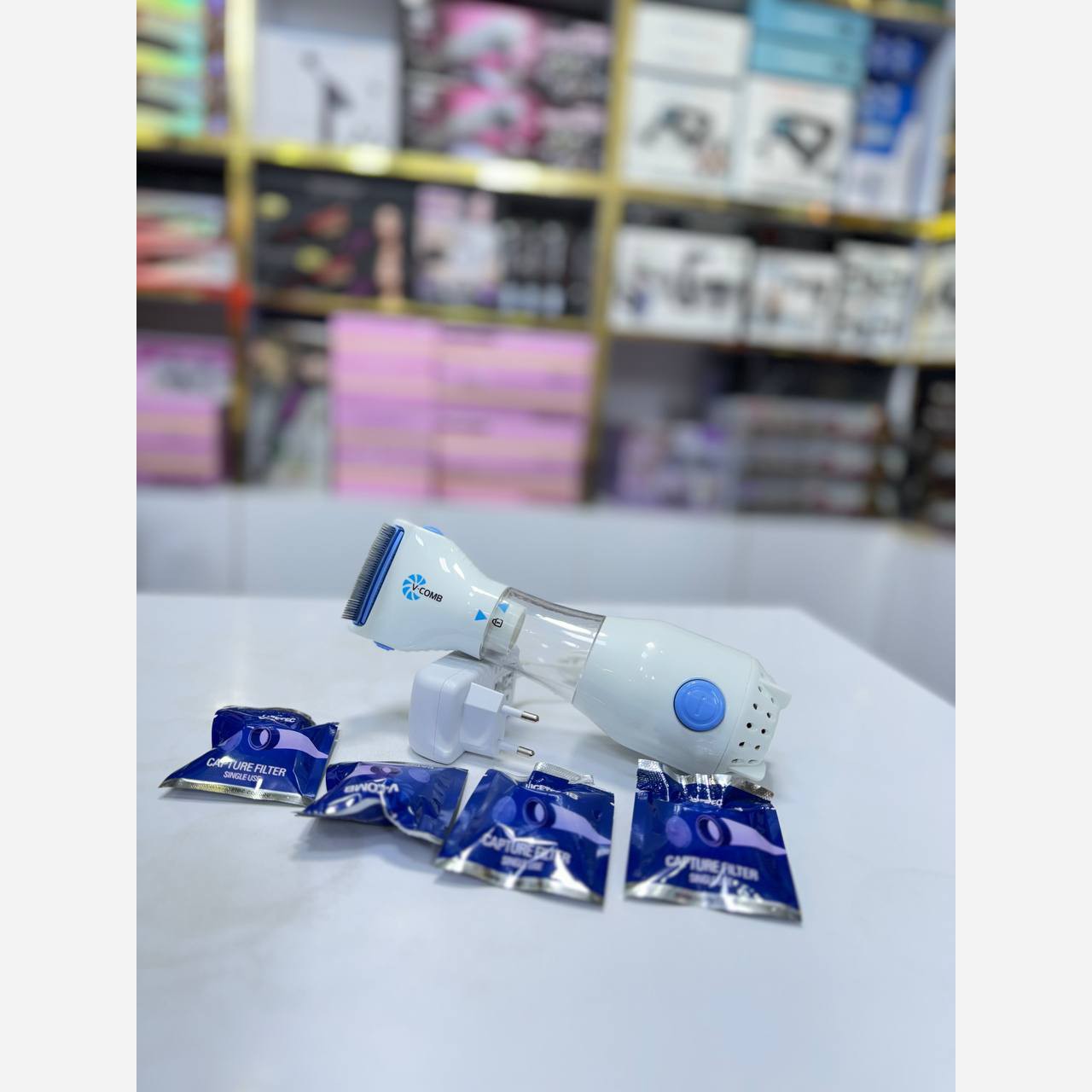 دستگاه و شانه ضد شپش (شپش گیر برقی) ارسال رایگان