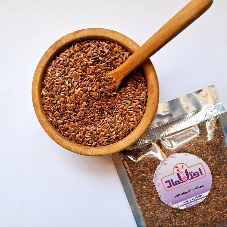 تخم کتان قرمز اعلا 250 گرمی اعتماد (سورت95 درصد)