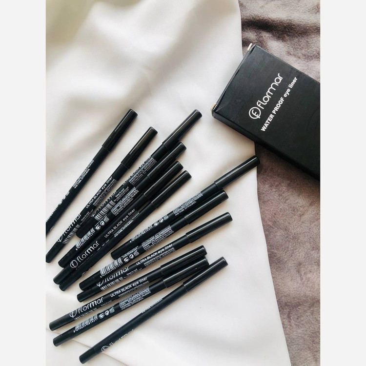 مداد چشم مشکی سرمه فلورمار FLORMAR Eyeliner Pencil