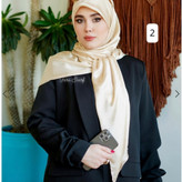 روسری مجلسی کریستال شیک ساده وجدیدبارنگبندی جذاب کد429 ازغرفه یکتااسکارف