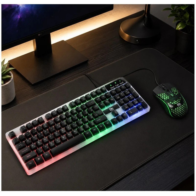 کیبورد و موس گیمینگ یوسیتک مدل 2070G