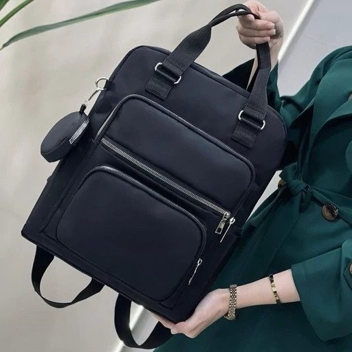 کوله پشتی دخترانه فانتزی مشکی برای مدرسه،کیف مدرسه ای دوشی دخترانه پسرانه شیک و جدید luna persian3105
