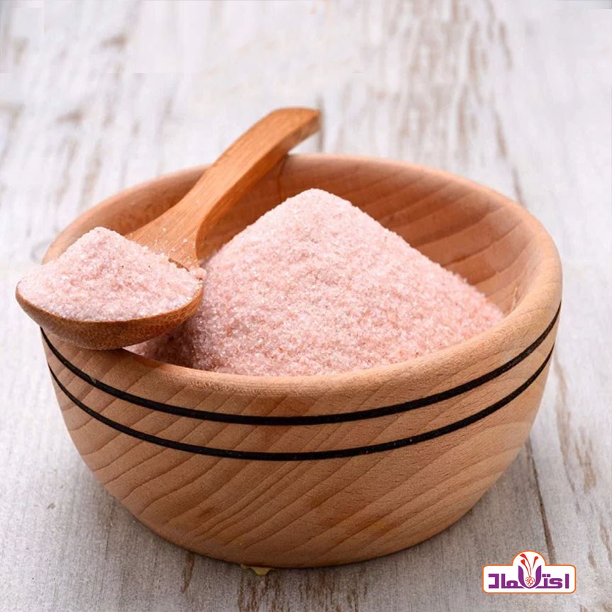نمک صورتی سابیده 500 گرمی اعتماد درجه یک و سالم