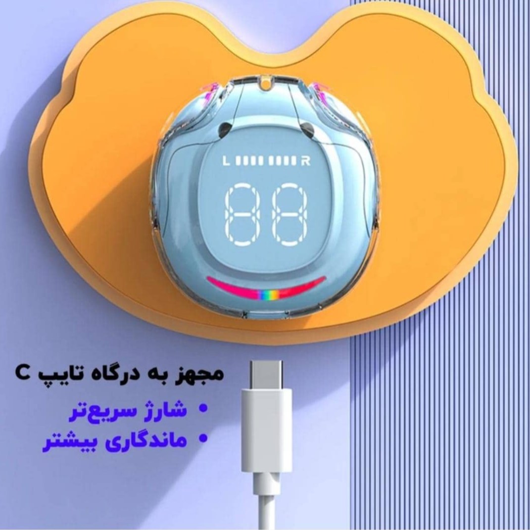 هندزفری بلوتوثی شیشهای BT نسخه جدید مدل BT54