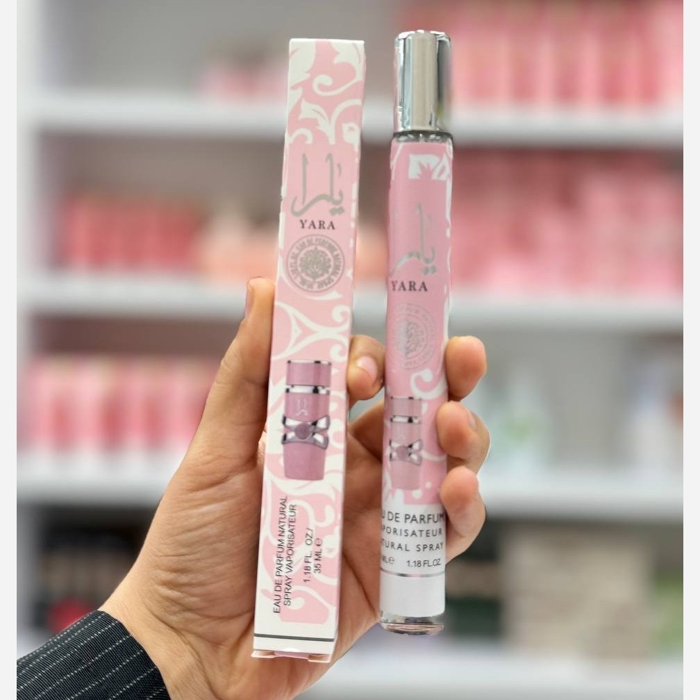 ادکلن جیبی رایحه های مختلف اسد و باکارات رژ ویارا ( عطر قلمی یا ادکلن جیبی )