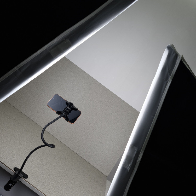 هولدر موبایل گیره ای منعطف 360 درجه مناسب ماشین، تخت، میز کار، آشپزخانه، کلاس آنلاین، تماس تصویری و تماشای فیلم
