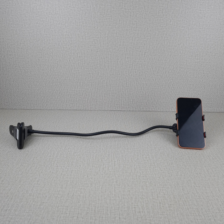 هولدر موبایل گیره ای منعطف 360 درجه مناسب ماشین، تخت، میز کار، آشپزخانه، کلاس آنلاین، تماس تصویری و تماشای فیلم