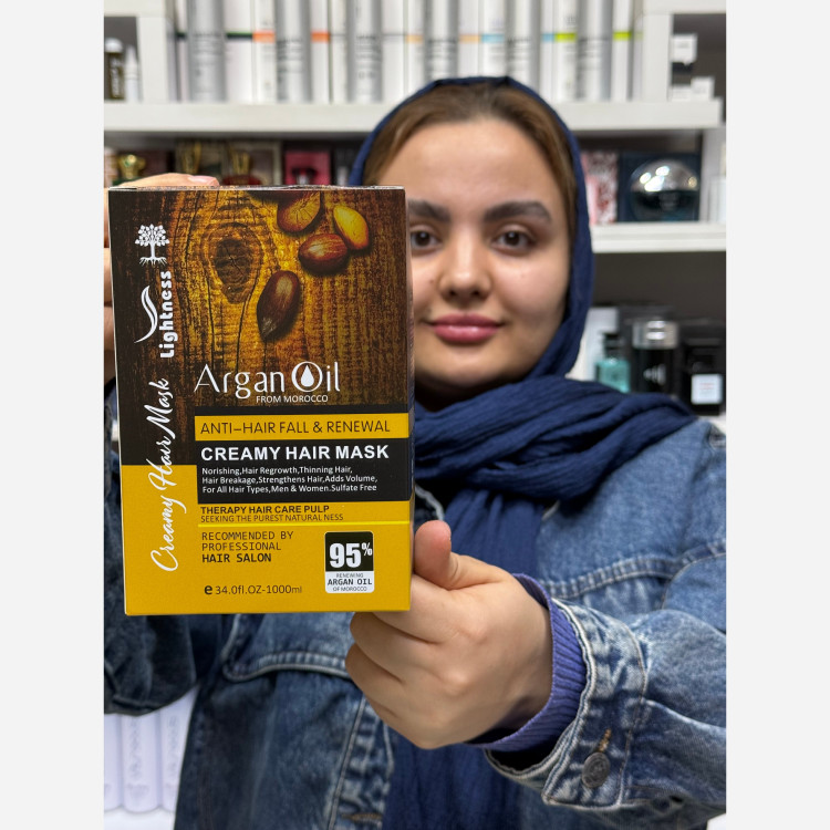 ماسک مو آرگان لایتنس اصلی (بدون سولفات)