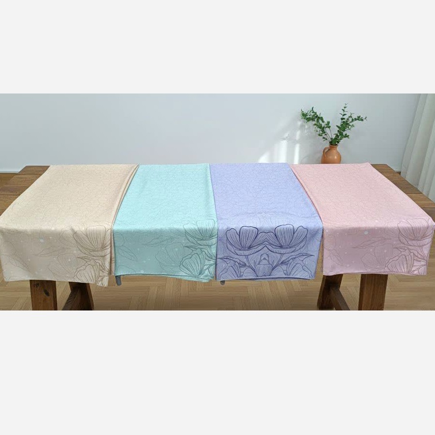 روسری نخی کاستوم طرح ندا قواره بزرگ ( 140)