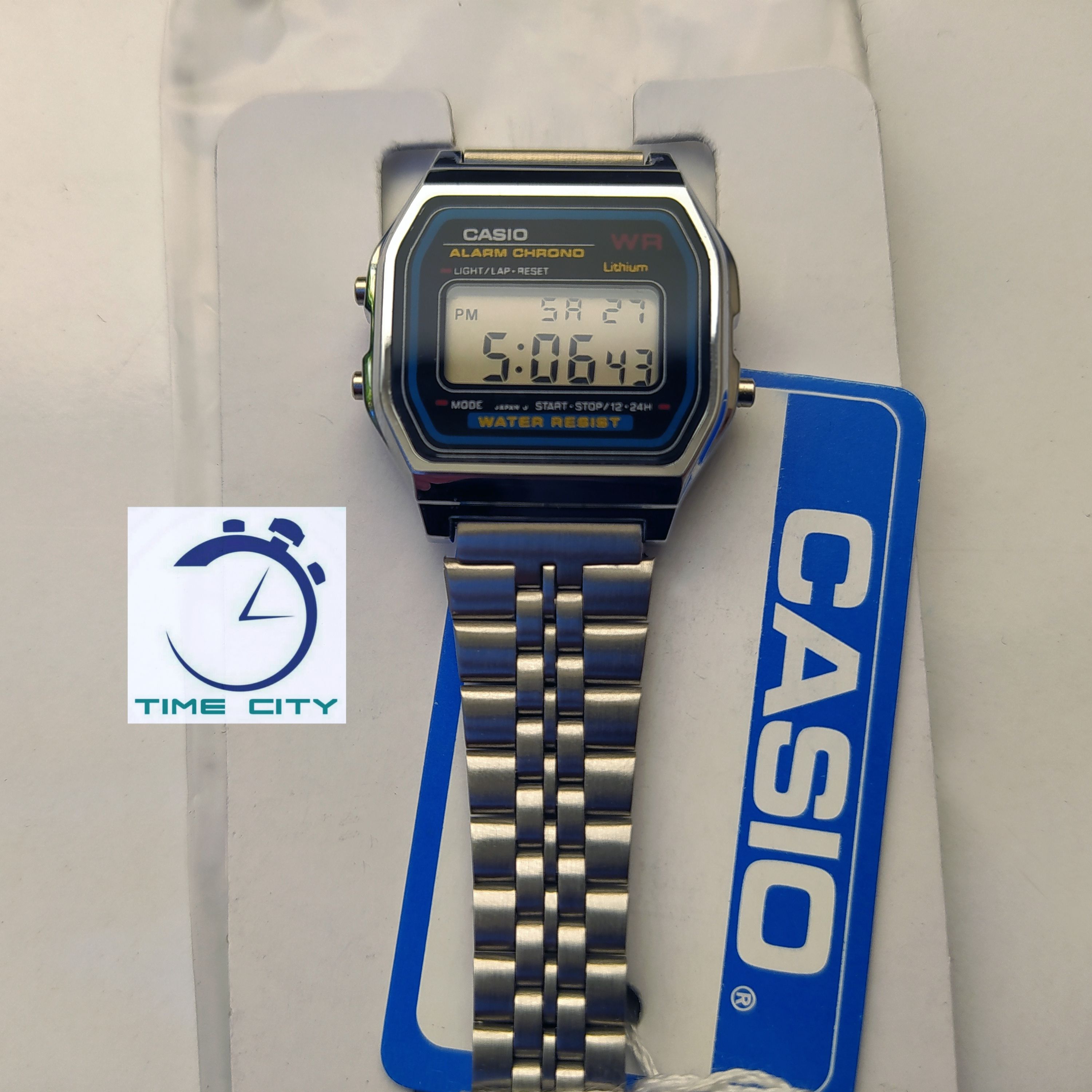 ساعت کاسیو casio زنانه و دخترانه دیجیتال نقره ای