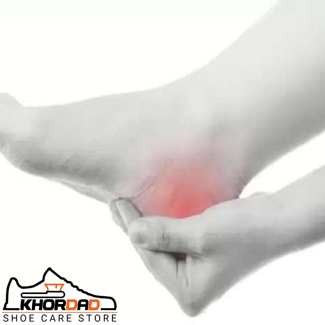 پد پشت پاشنه پا طبی مدل بیتل ( بسته دو عددی ) کرم و مشکی