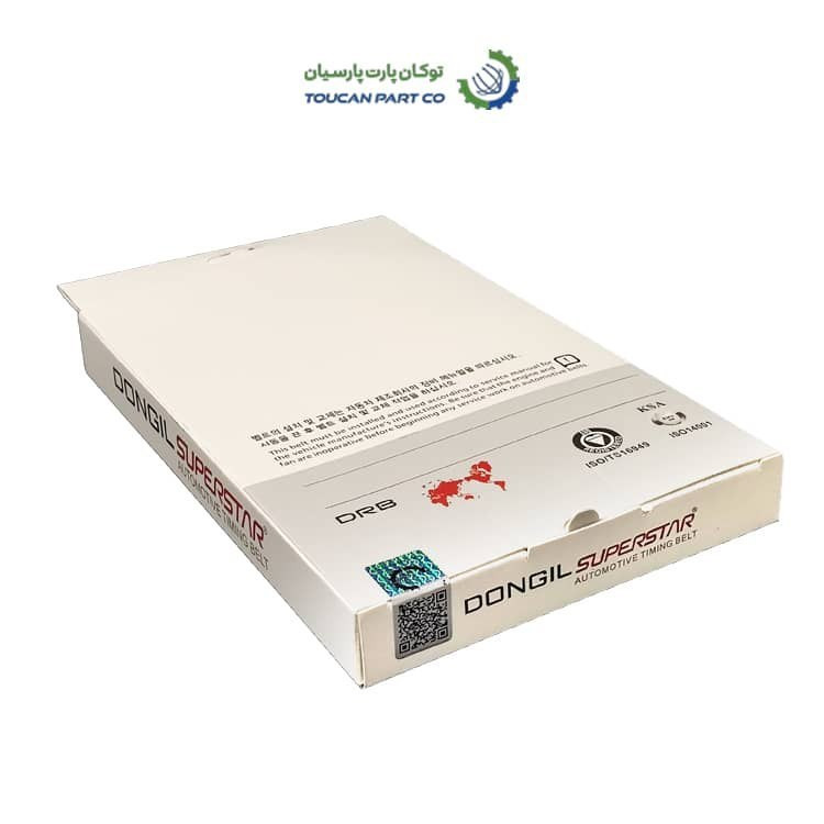 تسمه تایم دانگیل کره 107 دندانه مخصوص پراید،ساینا،تیبا، کوئیک، شاهین همراه با بیمه طلایی