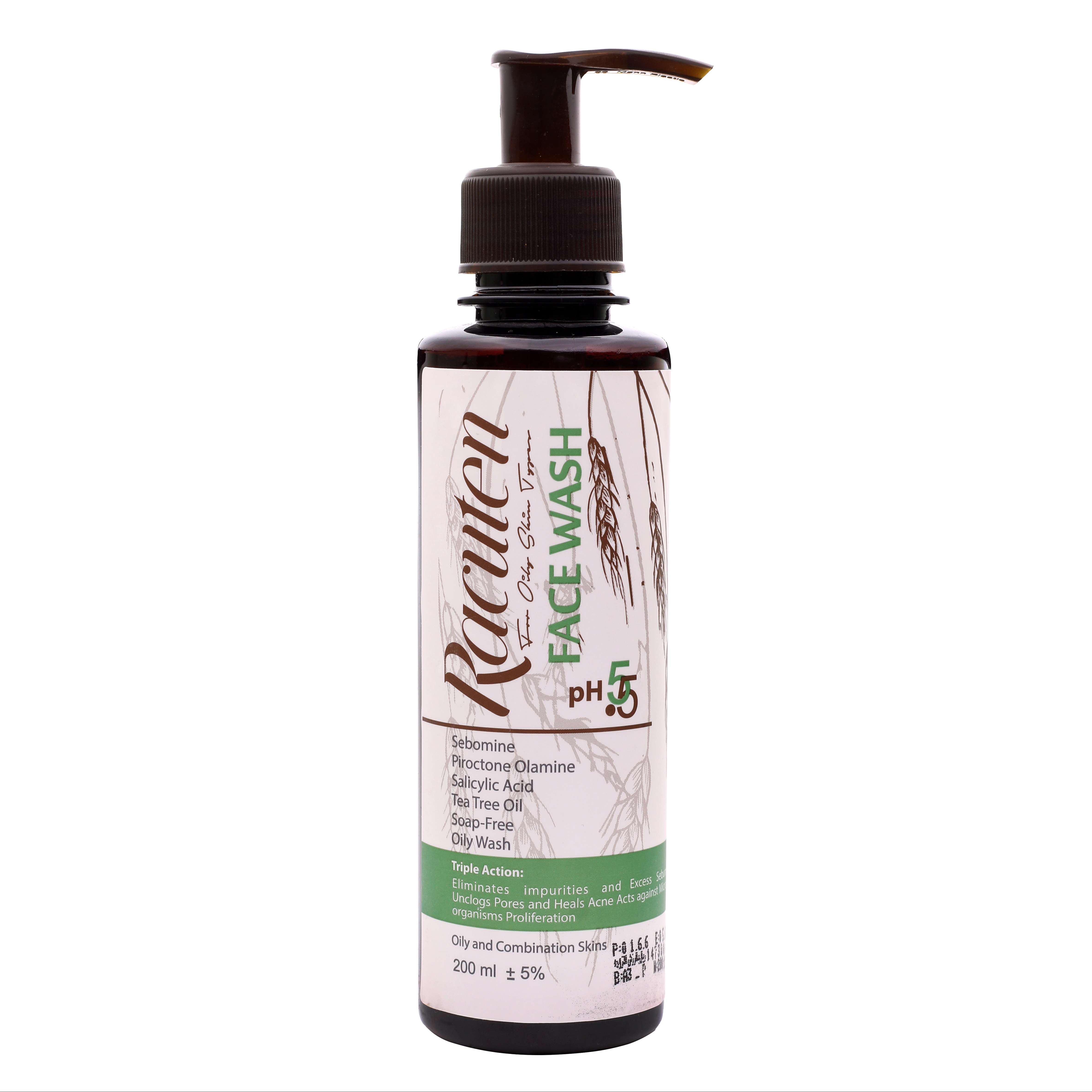 ژل شستشوی پوست چرب راکوتن حجم 200 ml