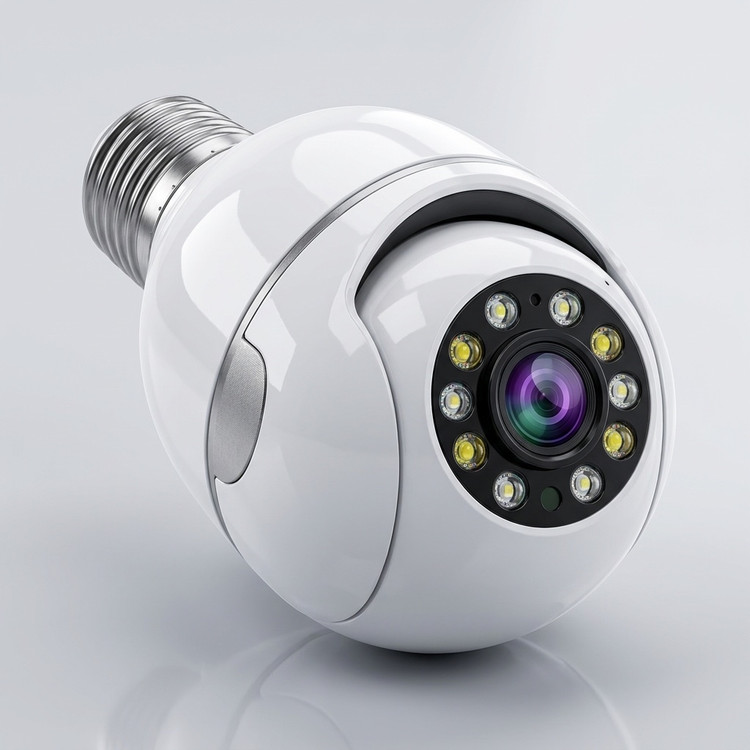 دوربین مداربسته (لامپی) 3 مگاپیکسل Z-IOT CAM دید 360 درجه