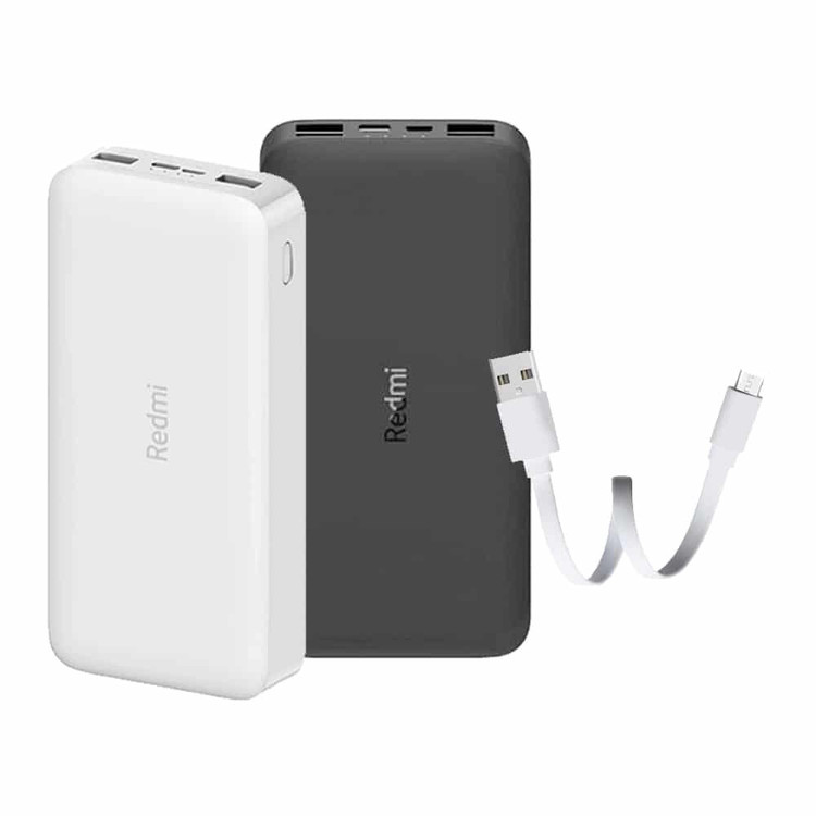 پاوربانک شیائومی 20هزار REDMI اورجینال شرکتی فست شارژ 20000mAh مناسب اندروید و آیفون (تاریخ جدید 2025)