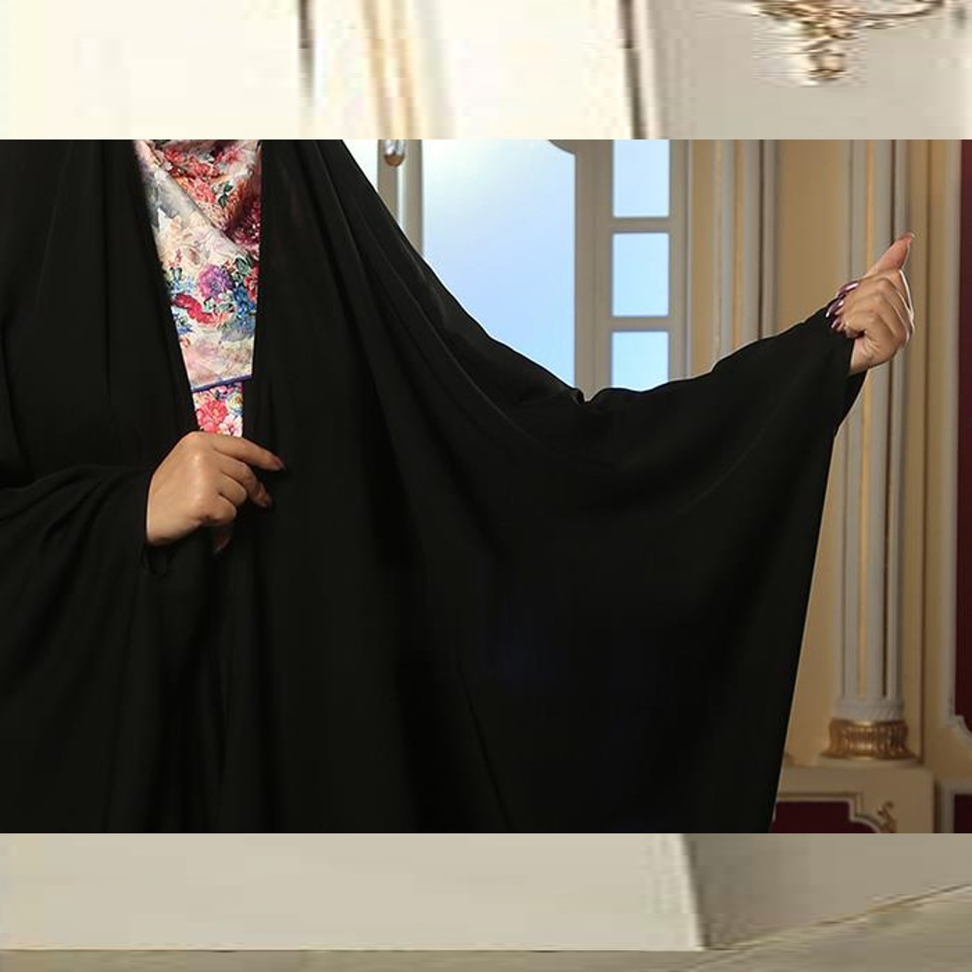 چادر مشکی جده عربی اصیل 3ضمانته
