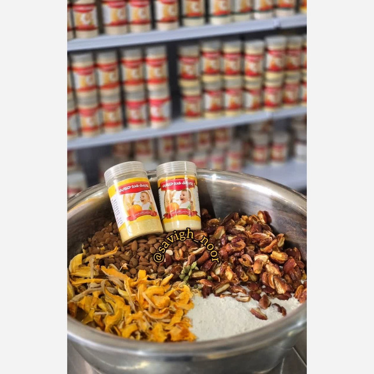 سویق پودینگ کدو حلوایی.