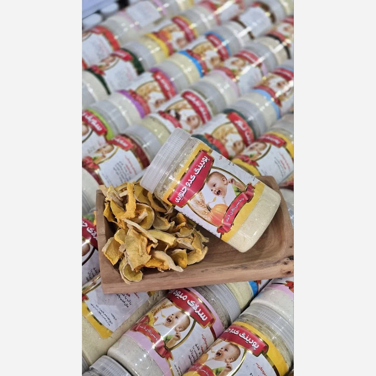 سویق پودینگ کدو حلوایی.