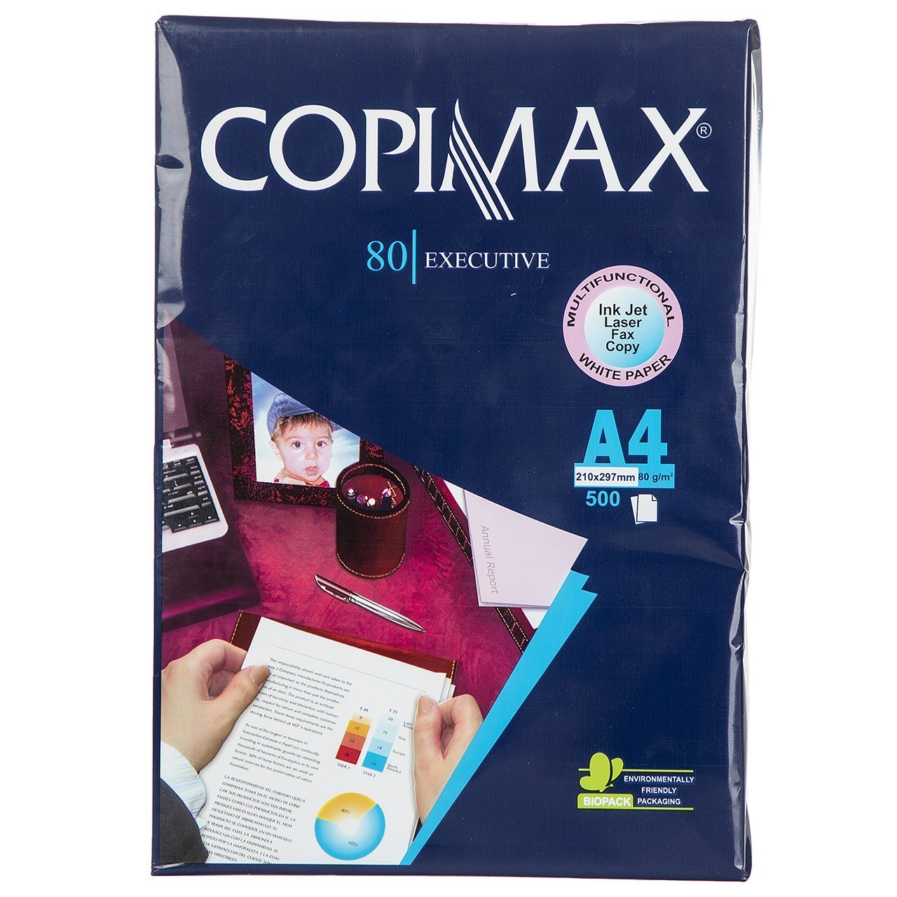 کاغذ A4 کپی مکس بسته 500 عددی ا COPIMAX