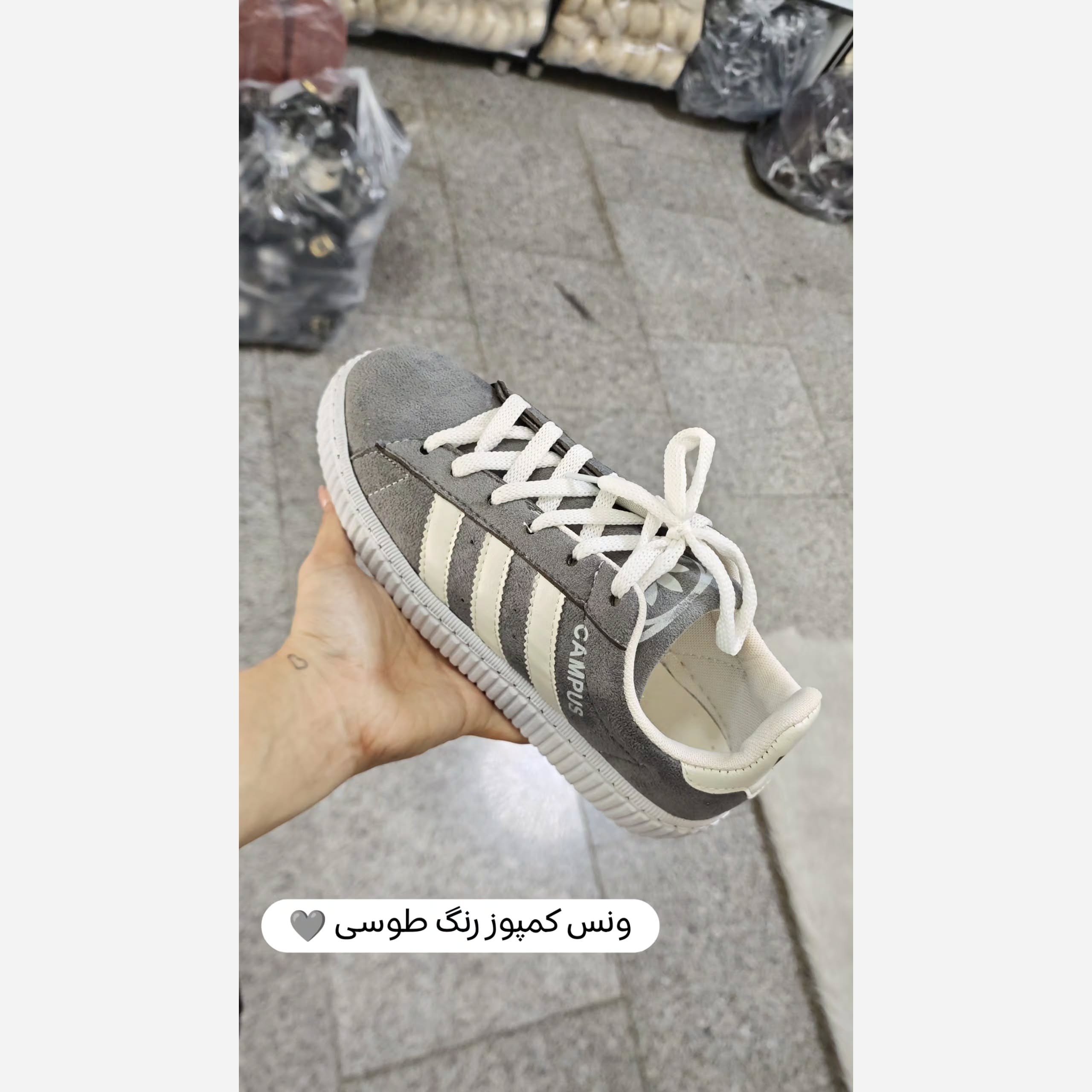 کتونی زنانه،کتانی زنانه،ونس زنانه،کفش اسپرت زنانه،کفش ورزشی زنانه،کفش زنانه،سامبا زنانه(مدل کمپوز )(ارسال رایگان)