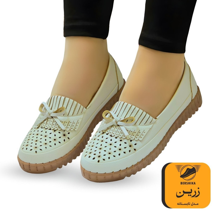 کفش زنانه طبی دست دوز در رنگبندی