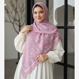 روسری زنانه طرح پاپیون قواره 140