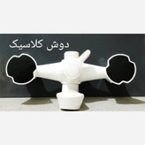 شیر حمام مخلوط کلاسیک ضد رسوب پلیمری (شیرحمام، شیر دستشویی)
