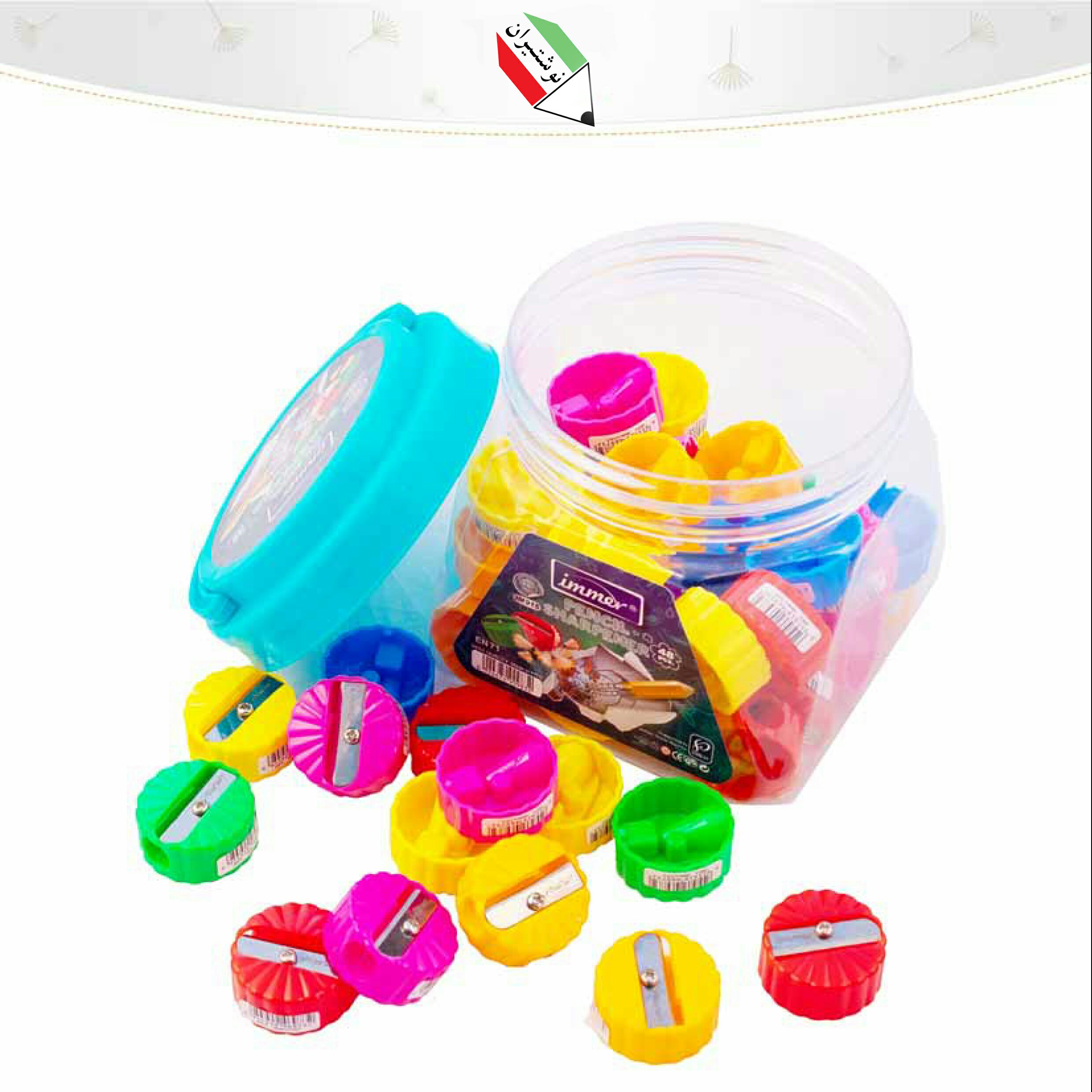 تراش رنگی گرد لاکی ایمر مدل jm 915