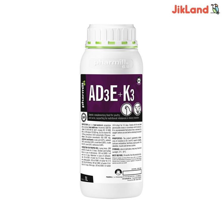 Ad3e آد3ای پرنده برای تقویت نطفه و جوجه کشی - فارمیل Pharmill ساخت لهستان