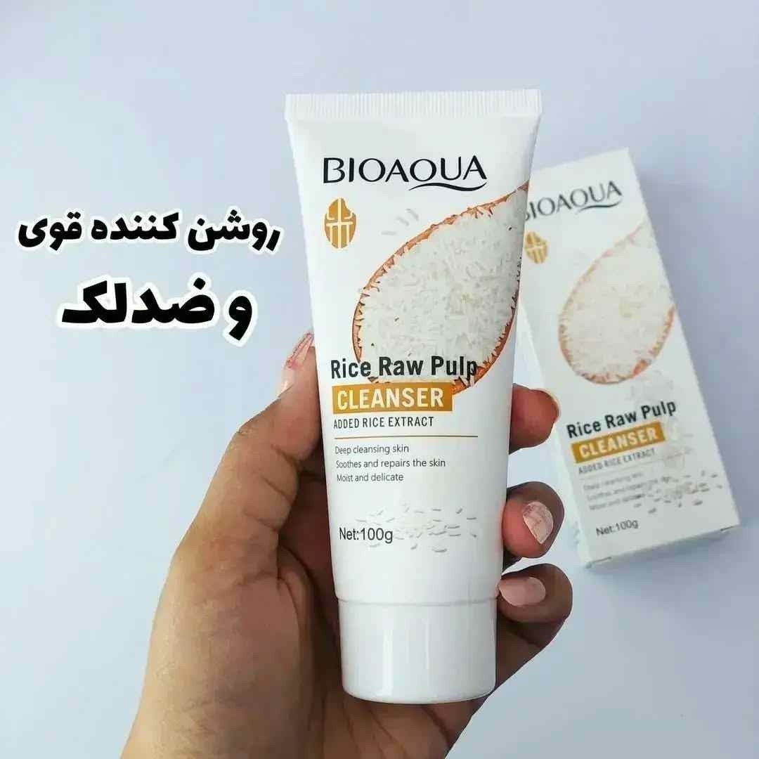 فوم برنج فوم شستشو صورت برنج (روشن کننده پوست)
