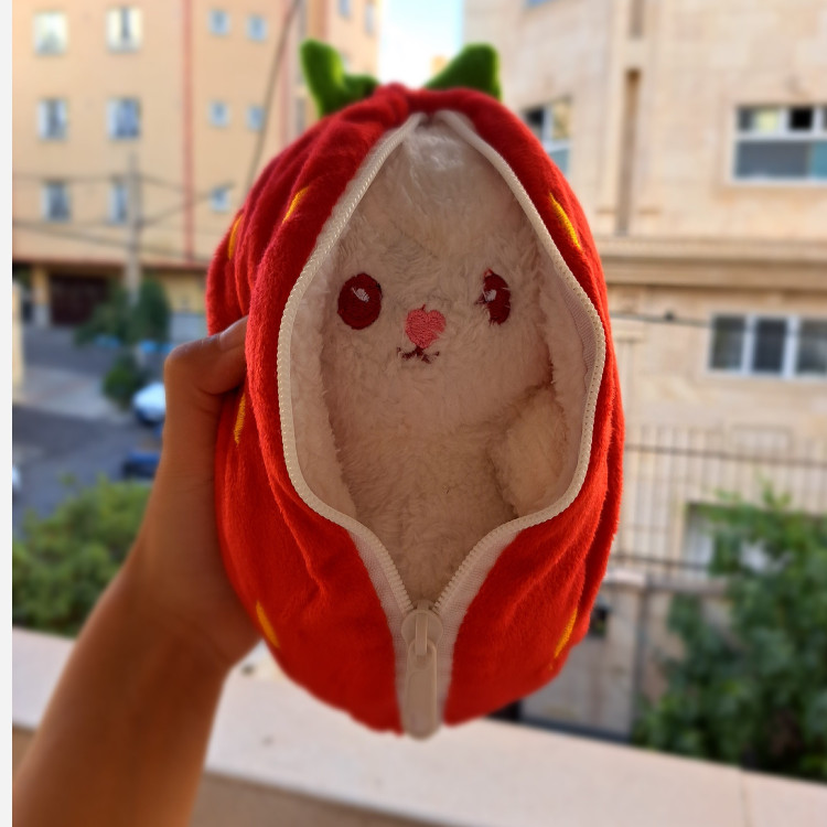 عروسک خرگوش سورپرایزی 25 سانتی