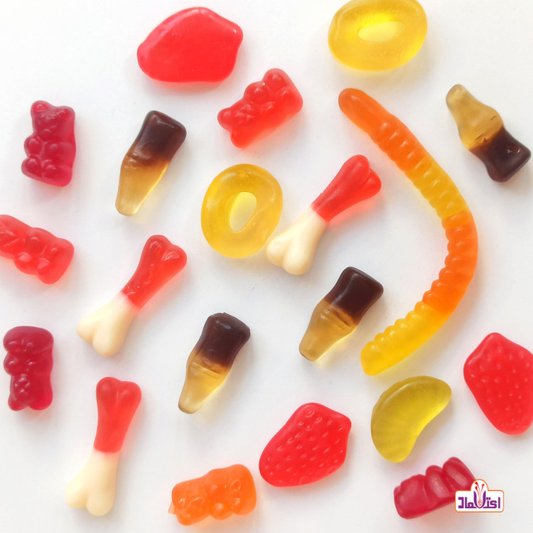 پاستیل سطلی 100 گرمی جیلیتو آیدین تازه و خوشمزه