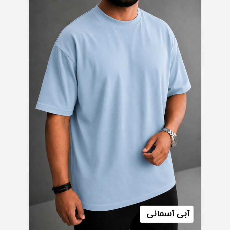 تیشرت مردانه ساده تمام نخ پنبه 28