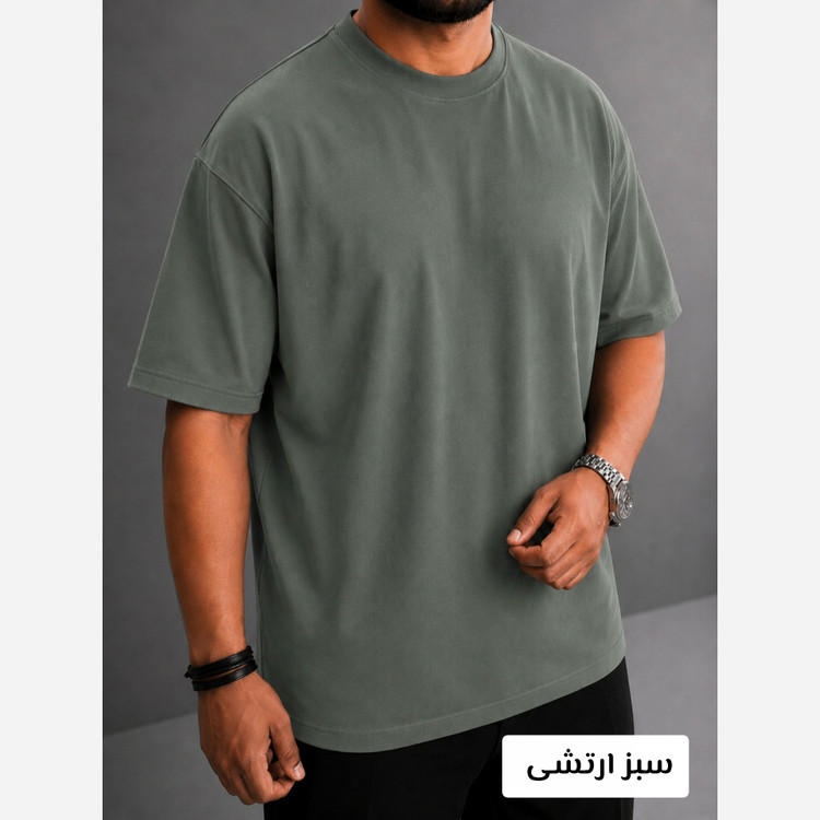 تیشرت مردانه ساده تمام نخ پنبه 28