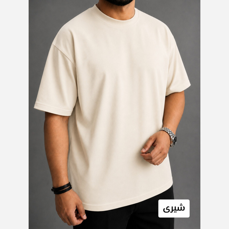 تیشرت مردانه ساده تمام نخ پنبه 28